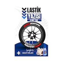 Speed Hunters Kırmızı Motosiklet Ve Otomobil Araç 3d Oto Lastik Yazısı Sticker Arma Seti 8 Adet