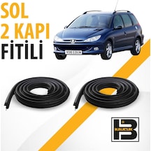 Peugeot 206 Station Wagon Sol Ön Ve Arka Kapı Fitili Bm00704
