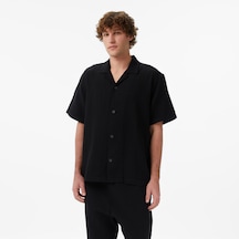 Unıted4 Comfort Fit Erkek Siyah Gömlek What