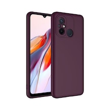 Zore Redmi 12c Kılıf Nvth Mara Lansman Kapak - Koyu Mor