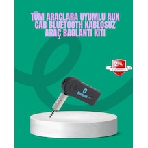 Mey İthalat Taşınabilir Bluetooth Aux Araç Müzik Ve Konuşma Kiti