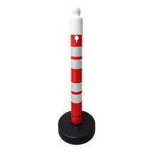 Dubalı Uyarı Dikmesi 12 Kg-110x1200 Mm Reflektifli