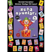 Stickerlı 4+ Yaş Zekâ Oyunları - Ndcj-635047