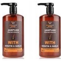 Weprof Keratin ve Sarımsak Bakım Şampuan 2 x 1 L
