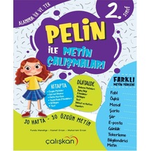Çalışkan Yayınları 2.Sınıf Pelin Ile Metin Çalışmaları