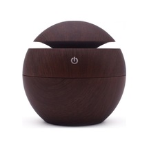 130ml Usb Şarjlı Aromaterapi Nemlendirici, 7 Renk Led Işık, Ofis Ve Ev İçin Taşınabilir Cihaz