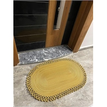 Dublin Serisi Jüt, Desenli Kapı Önü, Paspas, Banyo Paspası, Balkon Paspası/hediyelik, Ev Eşyası Jüt 50 X 80 Diğer