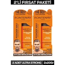 Fontenay Saç Şekillendirici Pudra Toz Wax Ultra Strong 20gr X2