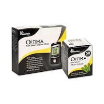 Optima Şeker Ölçüm Cihazı ve 50 Adet Ölçüm Çubuğu
