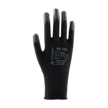 Activehand Pu-101 Hassas İş Eldiveni Siyah