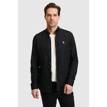 U.S. Polo Assn. U.s. Polo Assn. Erkek Siyah Gömlek Basic 50320242-vr046