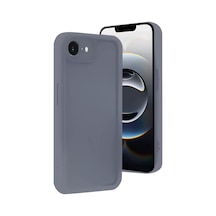 Newface Apple İphone 16e Kılıf Viera Silikon - Gri