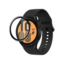 Samsung Galaxy Watch 5 45mm Uyumlu Akıllı Saat İçin Tam Kaplayan Pmma Ekran Koruyucu Cam Siyah, Samsung Galaxy Watch 5 45mm Çok Renkli
