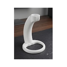 Üniversal Süt Köpürtücü Standı - Modern Tasarım Kahve Karıştırıcı Tutucu - Siyah 80x90x120mm Cihaz Dahil Değildir Diğer