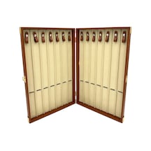 Tesbih Kutusu 14 Lü Deri Taba