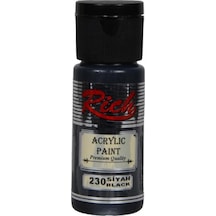 Rich Akrilik Boya Siyah 30Cc