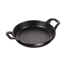 Staub Demir Döküm Sahan Yuvarlak 20 Cm Siyah