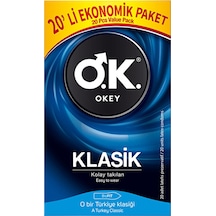 Okey Prezervatif Klasik 20'li