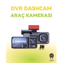Hubrendy  1080p Ön, 720p Arka Ve İç Kamera İle %100 Kapsama Gece Görüşlü Araç Kamerası