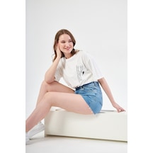 Kutaf Sırt Baskılı Unisex T-shirt 001
