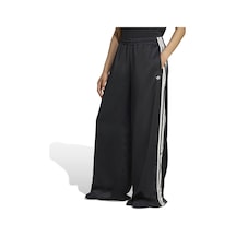 Black Adidas Kadın Günlük Eşofman Altı Wide Leg Pants Kc8813 Siyah