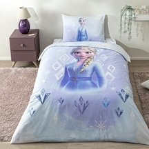 Taç Lisanslı Disney Frozen Diamond Tek Kişilik Pamuk Nevresim Takımı 000000001000049925 Çok Renkli