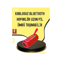 Uzun Pil Ömürlü Bluetooth 5.1 Hoparlör