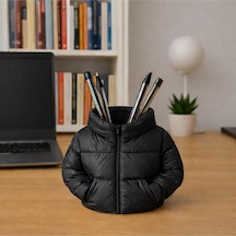 3d Tasarım "şişme Mont" Serisi Dekoratif Kalemlik Ve Organizer