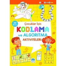 Çocuklar İçin Kodlama ve Algoritma Aktiviteleri - Sarı- Martı Yayınları
