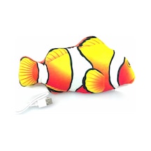 Eastland - 512 - Usb Li Dans Eden Peluş Palyaço - Kmrsfres - Balığı 30cm