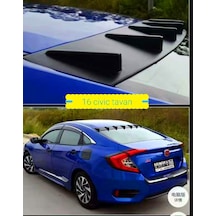 Honda Civic Fc5 2016 Sonrası Balık Sırtlı Tavan Spoiler Boyalı