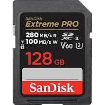 Sandisk 128gb Extreme Pro Sdxc Uhs-ıi Hafıza Kartı - C10, U3, V60