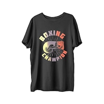 Top Glory Boxingw Baskılı Penye Boks Sporcu T-Shirt Top Glory Boxingw Baskılı Penye Boks Sporcu T-Shirt