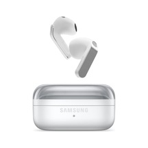 Samsung Uyumlu Galaxy Buds4, Beyaz, Metal Gövde, 1 Yollu Hoparlör, Ultra