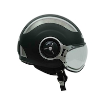 Zeus Zs-218a Matt Black Motosiklet Kaskı