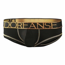 DOREANSE 1325 ERKEK MODAL TORBALI MİNİ PAÇA SİYAH BOXER