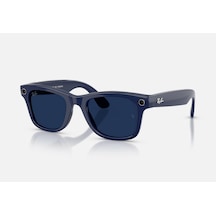 Ray-ban Meta Gen 2 Wayfarer Parlak Mavi Çerçeve - Şeffaf Safir Mavi Renk Geçişli Akıllı Gözlük