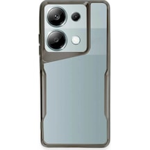 Flzdgnkr Newface Xiaomi Redmi Note 13 Pro 4g Kılıf Boyi Silikon Kapak - Titan Gri