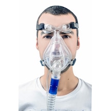 Kngmed Full Face Ağız Burun CPAP Maskesi S