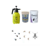 Tüm Uçan Sinek Sivrisinek Tatarcık Yakağan İveç / 2'li.set Musca 100 Gr Granül / 100gr