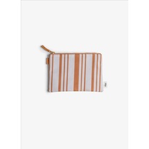 Citron Fermuarlı Çok Amaçlı Kumaş Cüzdan - Caramel 1060759