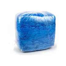 Tek Kullanımlık İnce Lastiktli Galoş - Mavi - 1000 Adetlik 1 Paket