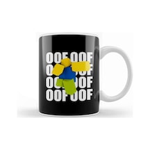 Funny Game Characters Roblox Oof Meme Dancing Dabbing Noob Kupa Bardak Porselen Karışık