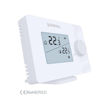 General Mitra 260S RF Kablosuz Oda Termostatı Beyaz