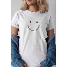 Freedom Storee Unisex Oversize 24/1 Penye Dtf Baskılı Tişört - Dtf269 Çok Renkli