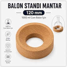 Balon Standı Mantar - 120 Mm - 1000 Ml Cam Balon İçin