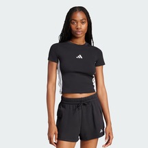 Adidas Essentials 3-stripes Slim Baby Kadın Tişört C-adıjc8325b30a00 Siyah