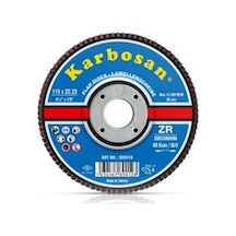 Karbosan Flap Disk 115 Zr 60 Kum Zirkonyum (10 ADET)