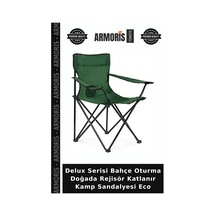 Delux Serisi Bahçe Oturma Doğada Rejisör Katlanır Kamp Sandalyesi Eco Çok Renkli