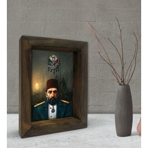 Bk Gift Sultan Iı Abdülhamid Han Tasarımlı Dekoratif Doğal Masif (500610799)